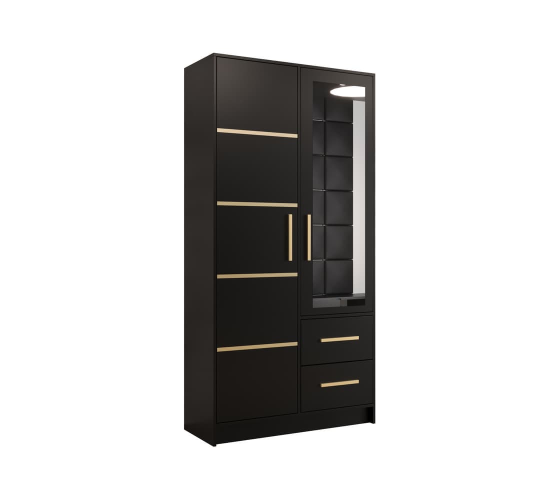 Berlin II Hinged Door Wardrobe 103cm