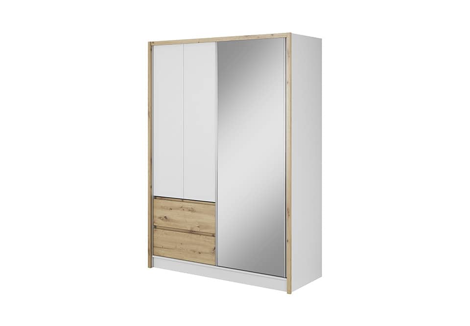 Sara Sliding Door Wardrobe 154cm