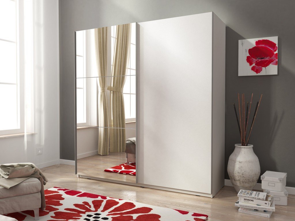 Mika 02 Sliding Door Wardrobe 150cm