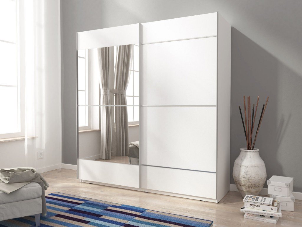 Mika 04 Sliding Door Wardrobe 150cm