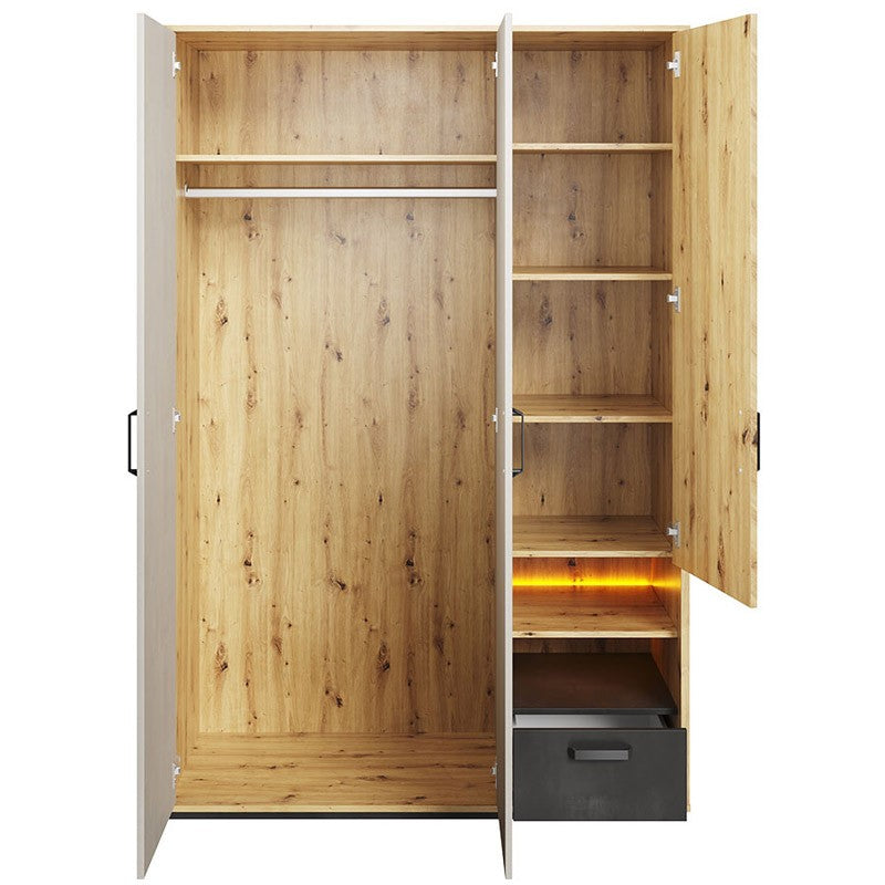 Qubic 02 Wardrobe with LED