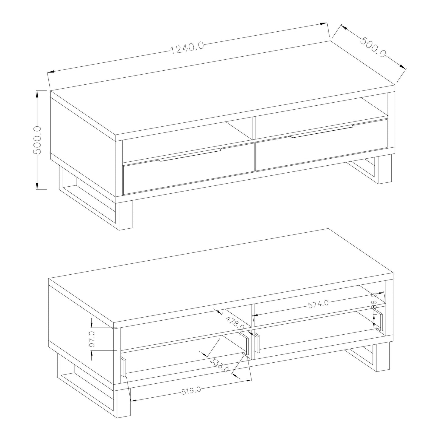 Halle 41 TV Cabinet