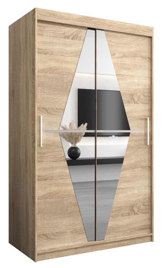 Boliwia Sliding Door Wardrobe 120cm