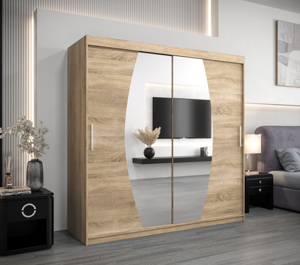 Elypse Sliding Door Wardrobe 200cm