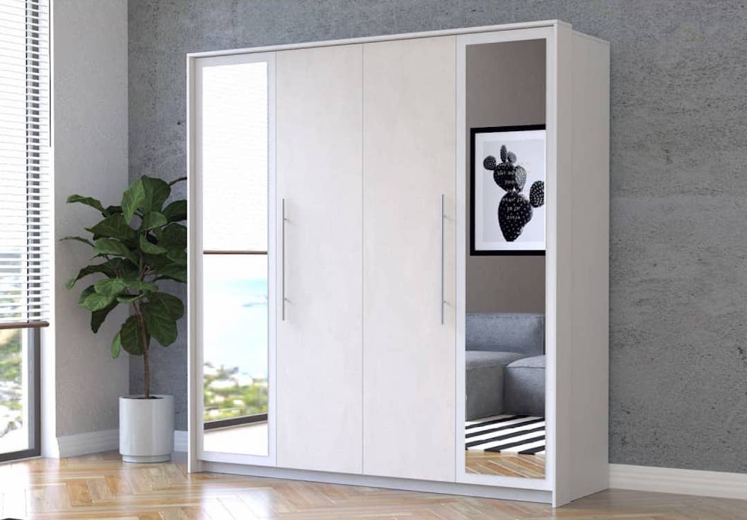 Aurelia Hinged Door Wardrobe 206cm