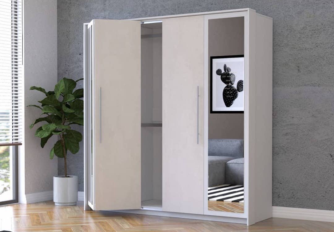 Aurelia Hinged Door Wardrobe 206cm