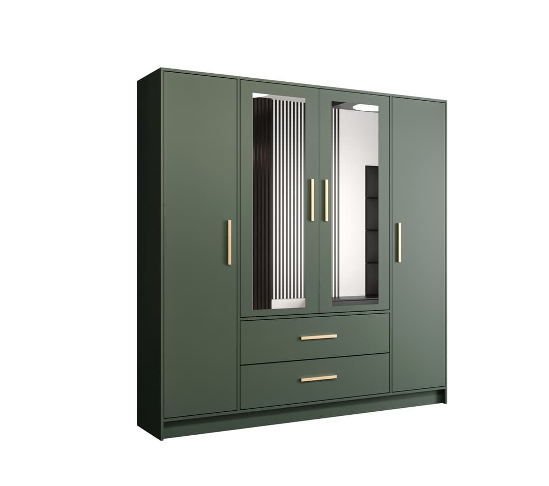 Berlin Hinged Door Wardrobe 201cm