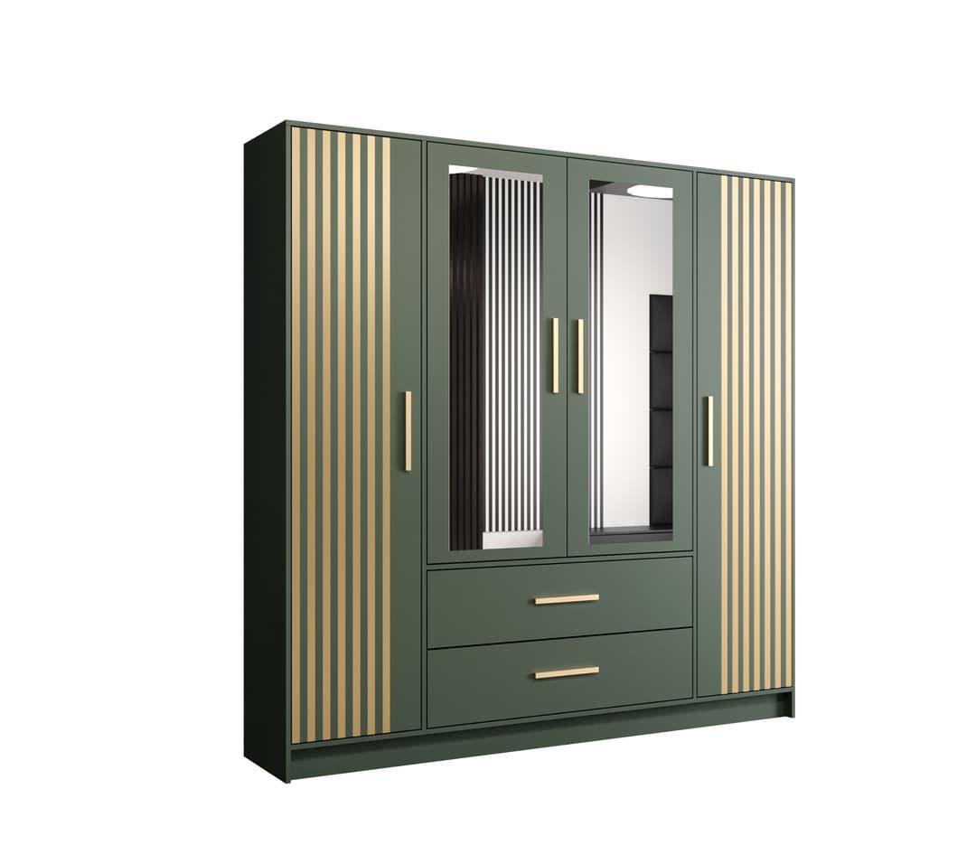 Berlin VI Hinged Door Wardrobe 201cm