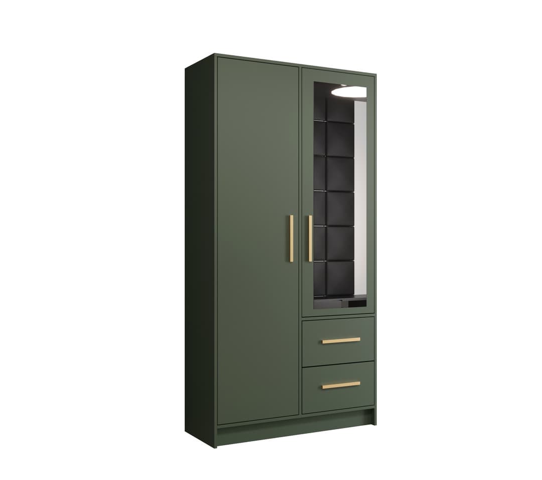 Berlin Hinged Door Wardrobe 103cm