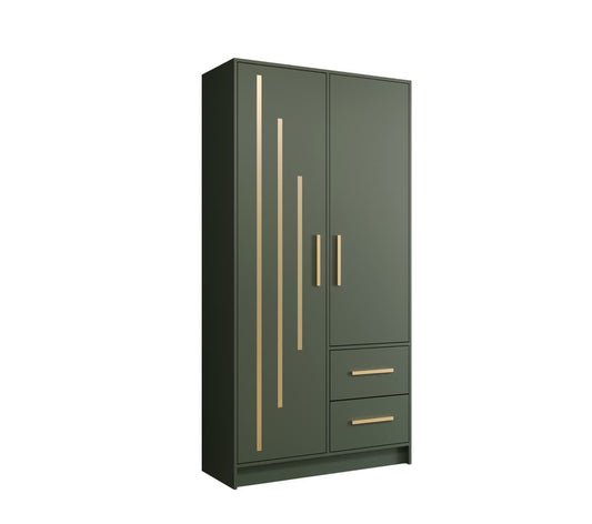 Berlin V Hinged Door Wardrobe 103cm